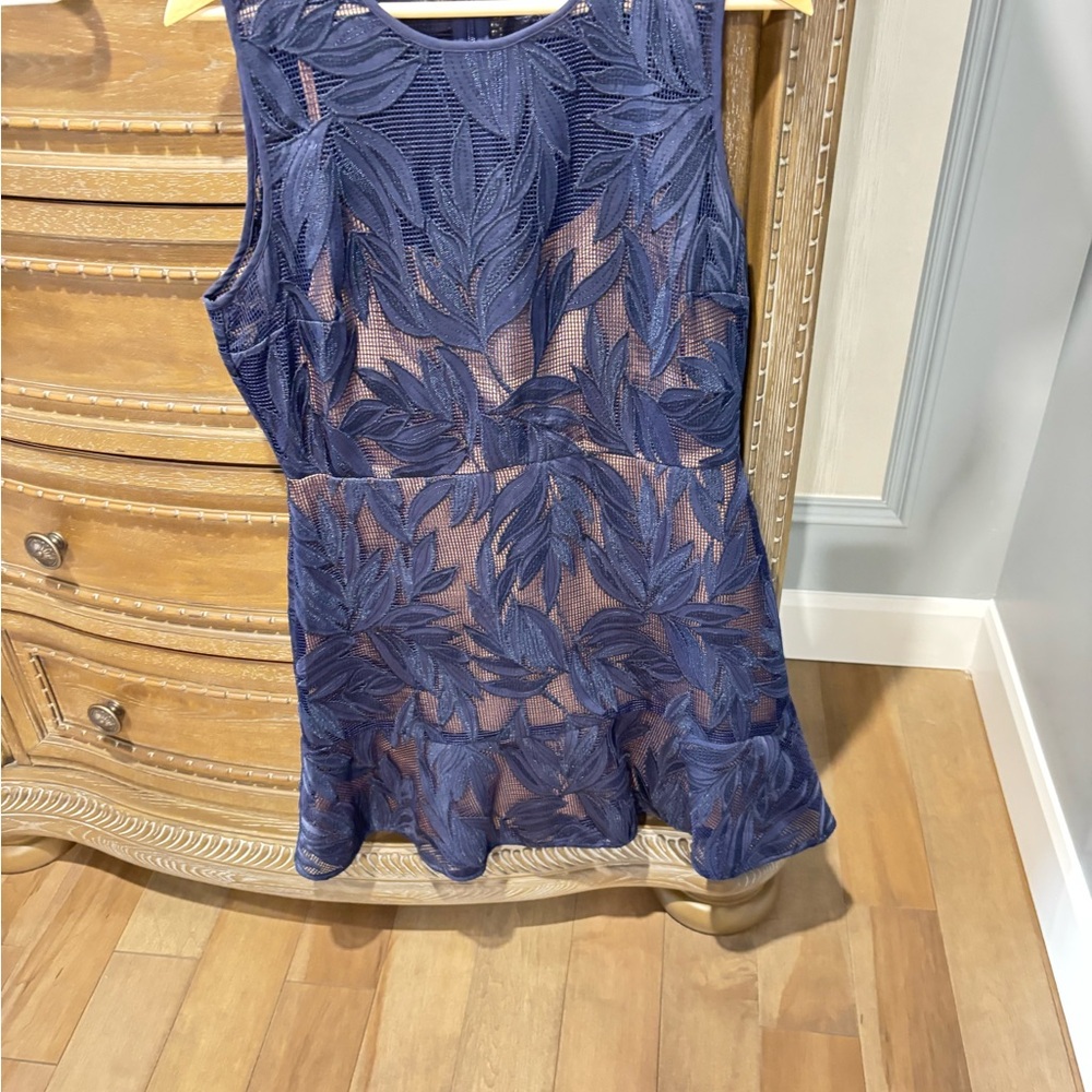 Michael Kors Blue Lace Dress